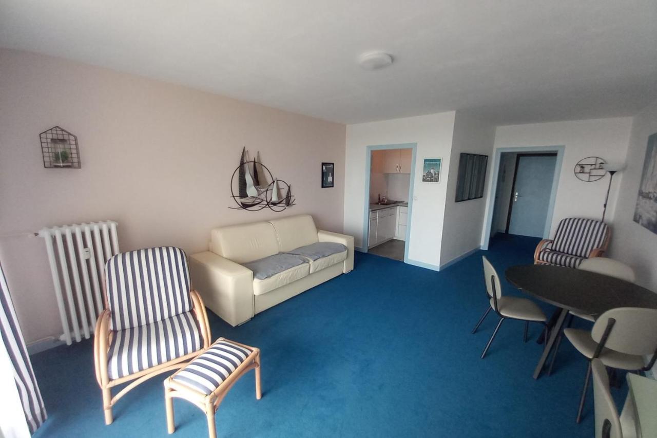 Grand Studio Vue Mer Dans Residence Des 3 Iles Pres De La Thalasso Quiberon Εξωτερικό φωτογραφία