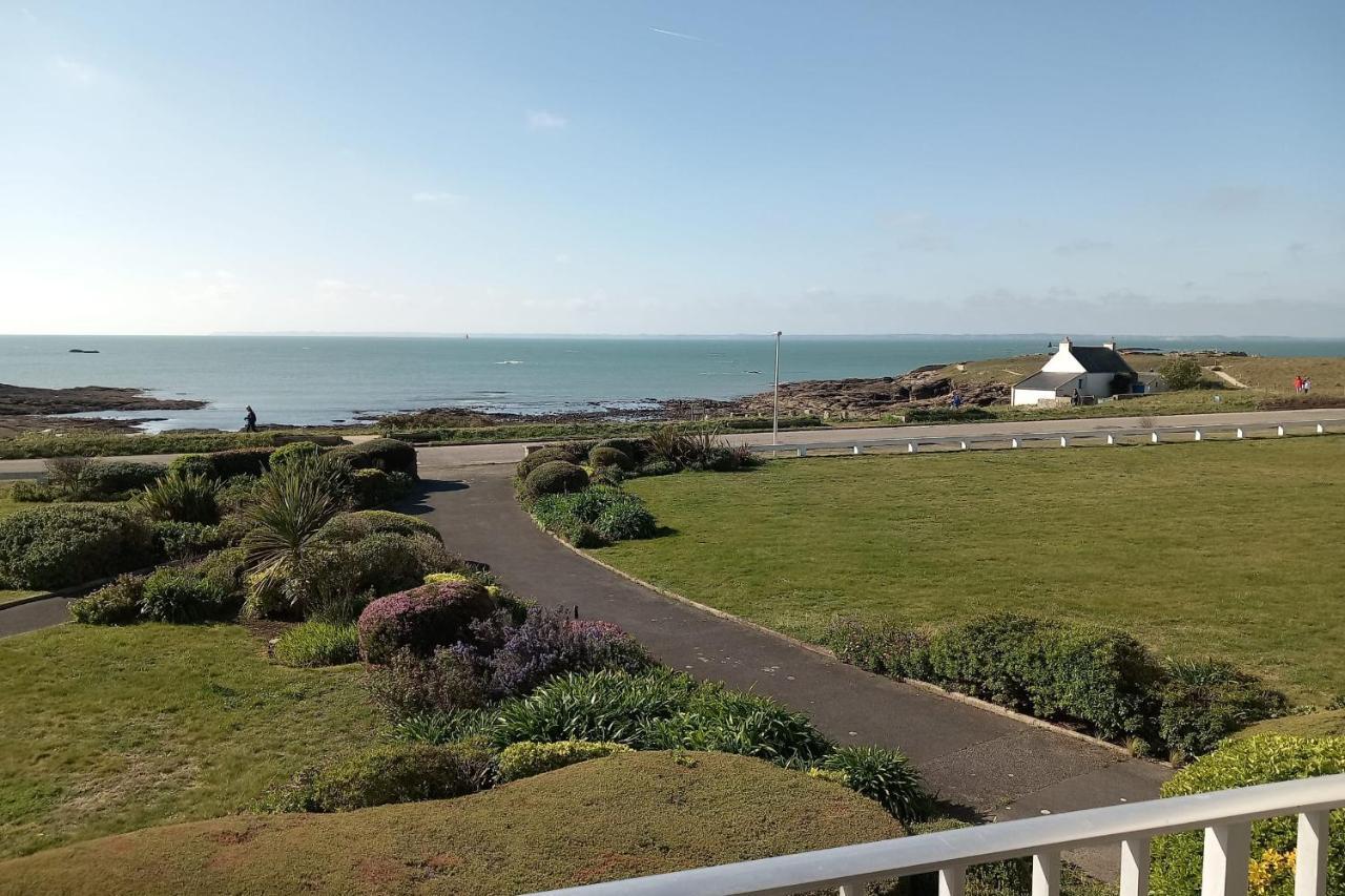 Grand Studio Vue Mer Dans Residence Des 3 Iles Pres De La Thalasso Quiberon Εξωτερικό φωτογραφία