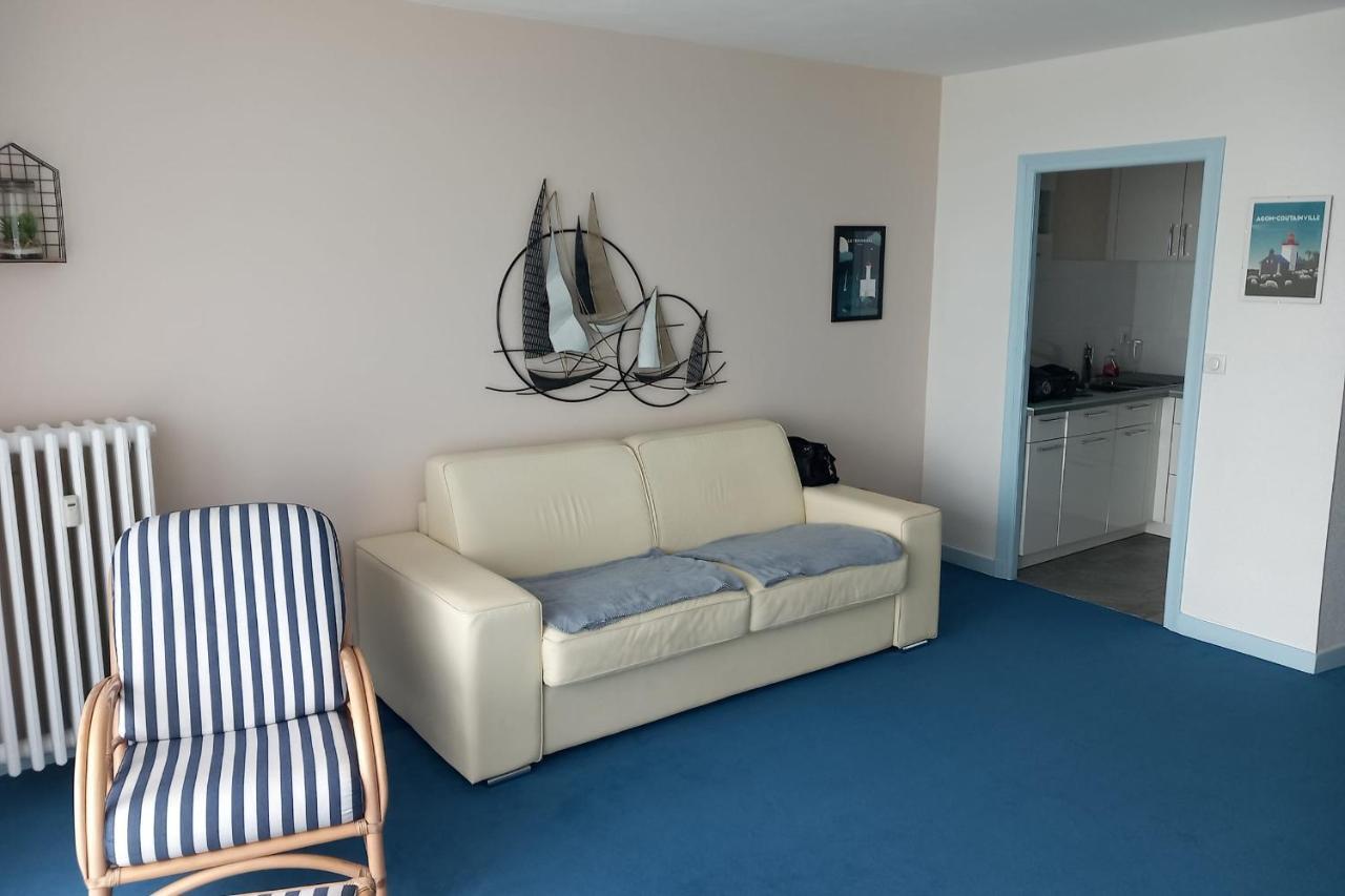 Grand Studio Vue Mer Dans Residence Des 3 Iles Pres De La Thalasso Quiberon Εξωτερικό φωτογραφία